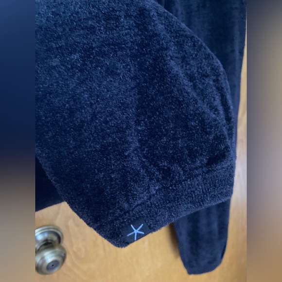 Barefoot Dreams Black Two Piece Set Hoodie 1X Small Jogger Pants Ultra Lite - Picture 4 of 14